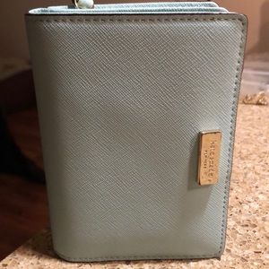 Kate Spade light blue small wallet